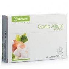 Garlic Allium Complex - "NeoLife" česnakų/svogūnų mitybos papildas (60 tablečių) (Kopija)