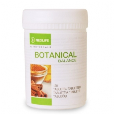 Botanical Balance - "NeoLife" ajurvedinis mitybos papildas (120 tablečių)
