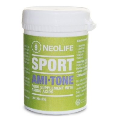 "NeoLife" SPORT Ami-Tone - aminorūgščių mitybos papildas (120 tablečių)