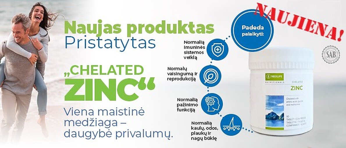 ZINC - naujas produktas!