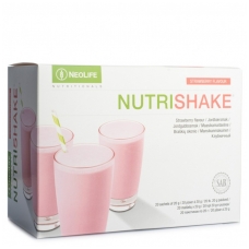 NutriShake - "NeoLife" baltyminis kokteilis Braškių skonio (20 maišelių po 20 g)